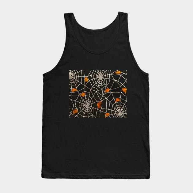 Spiderwebs Tank Top by Nicole's Nifty Shop